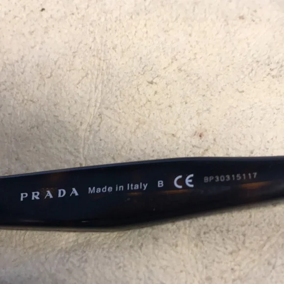 Prada Tortoiseshell Women's Glasses VPR 11S - Picture 5 of 9